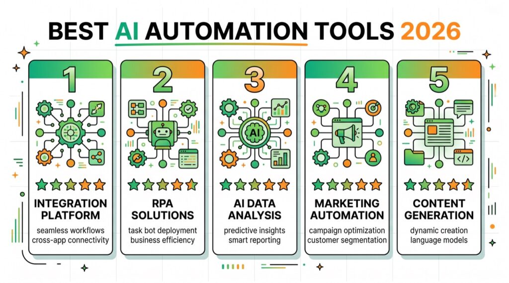 The 8 Best AI Automation Tools in 2026 (Ranked & Compared)