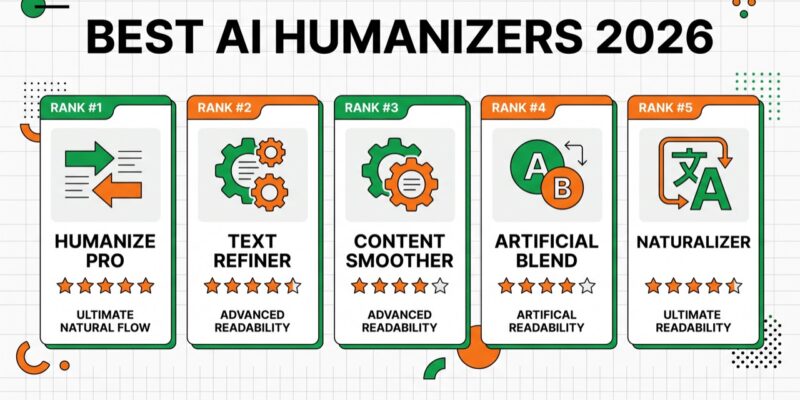 7 Best AI Humanizers in 2026 (Honest, Tested Picks)