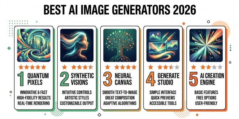 The Best AI Image Generators in 2026 (Ranked & Compared)