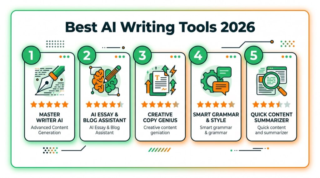 The Best AI Writing Tools in 2026 (Ranked & Compared)