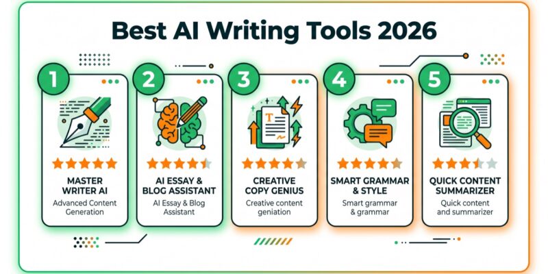 The Best AI Writing Tools in 2026 (Ranked & Compared)