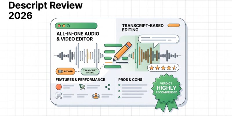 Descript Review (2026): Is It Worth It? Features, Pricing & Verdict