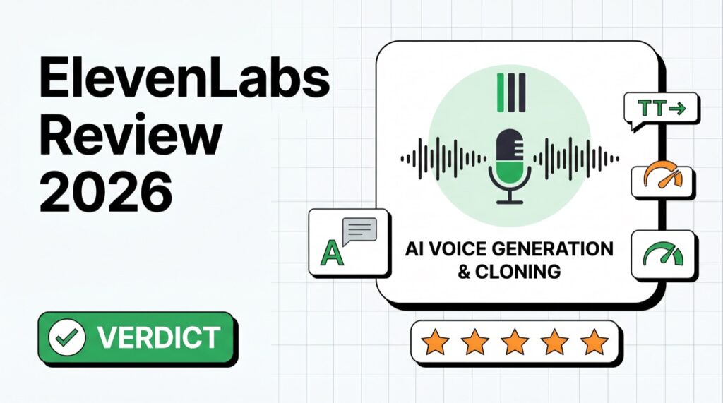ElevenLabs Review (2026): Is It Worth It? Features, Pricing & Verdict