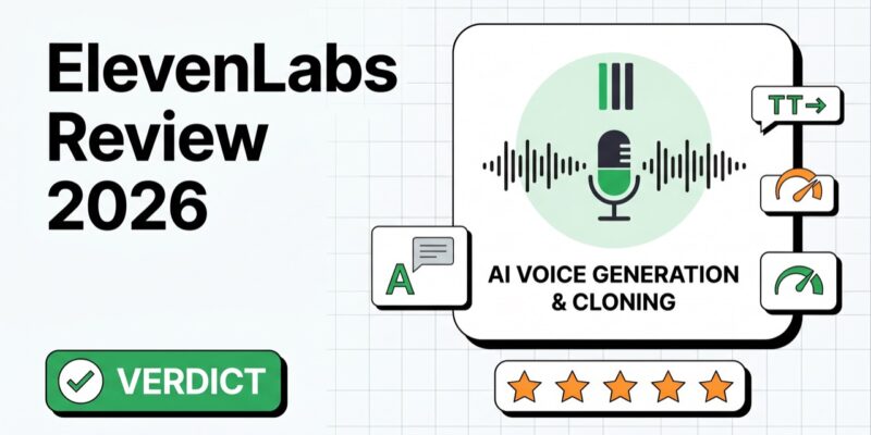ElevenLabs Review (2026): Is It Worth It? Features, Pricing & Verdict