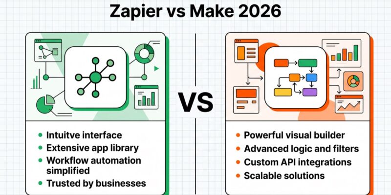Zapier vs Make (2026): Which Automation Tool Is Better?