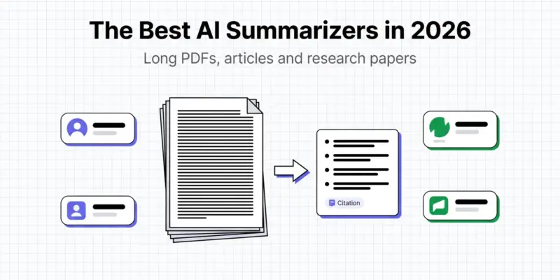 The 6 Best AI Summarizers in 2026 (Tested on Long PDFs)