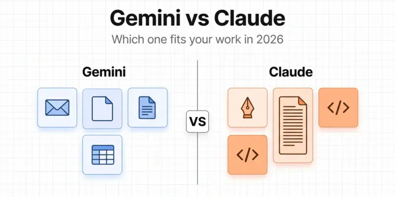 Gemini vs Claude (2026): Which Is Better? (Tested)