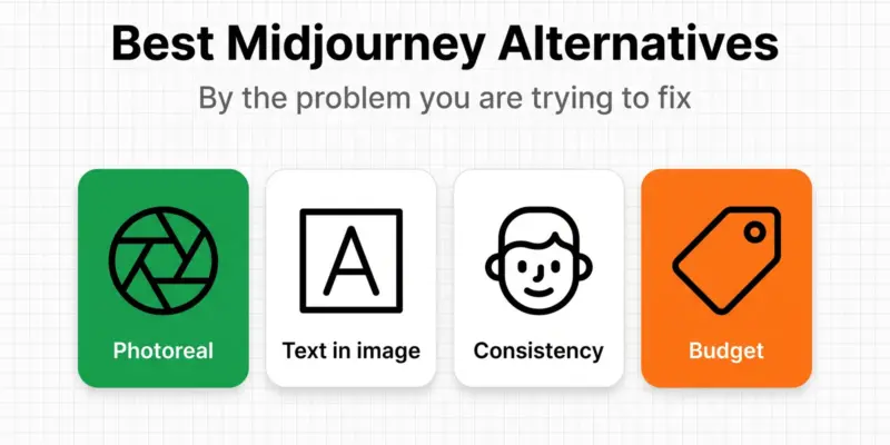 7 Best Midjourney Alternatives in 2026 (Free & Paid)